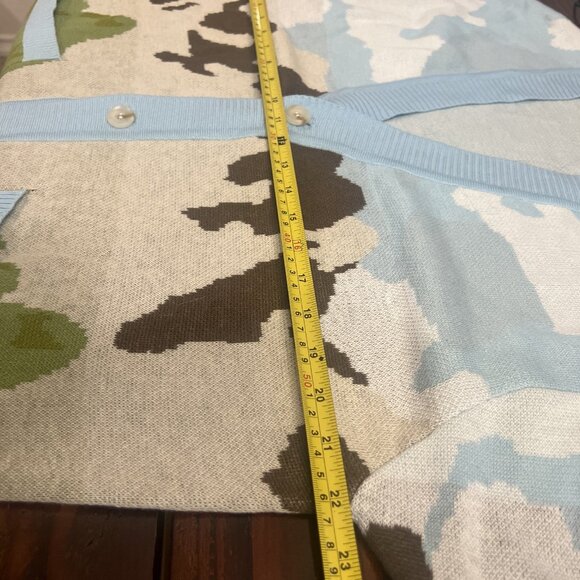 PacSun Cardigan Size Large Unisex Men Or Women Camouflage Sweater Top - Picture 7 of 11